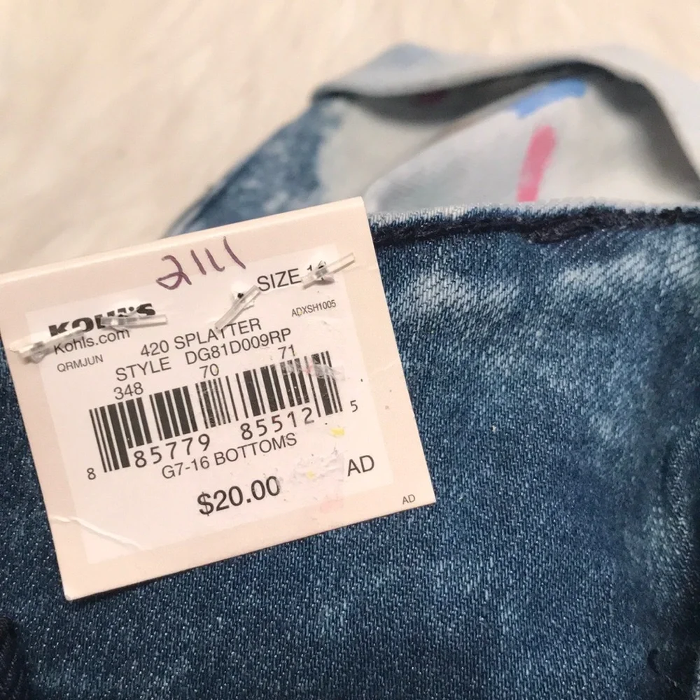 Girl’s Mudd Jean Shorts